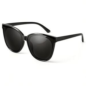 Oversized Cat Eye Sunglasses Women UV400 Polarized Retro